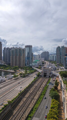 June 29 2025 High Rises and Elevated Roadways Featuring Rail Track