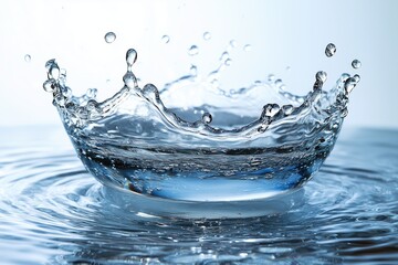 Fresh water splash