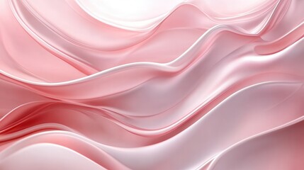 Fototapeta premium Abstract soft pink flowing fabric