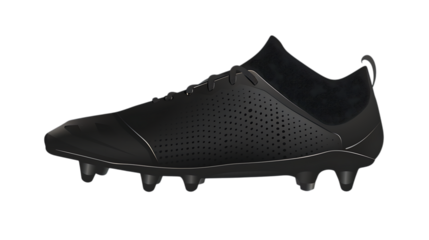 Premium soccer cleats for agile players: enhance your game with ultimate performance footwear today on transparent background