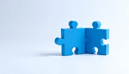 Anime-style 3D puzzle sculpture symbolizing communication
