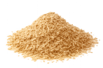Sawdust Pile Isolated Transparent. 