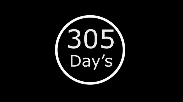0 to 365 day's A Year in Motion 