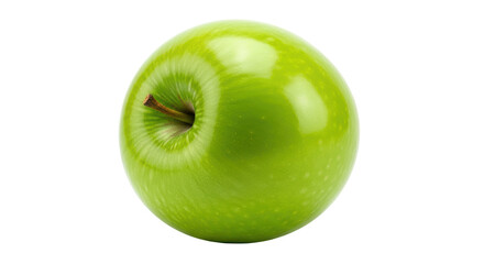 Isolated green apple