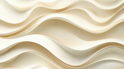Obraz premium Abstract wavy cream beige background