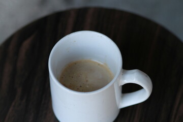 cup of coffee with milk