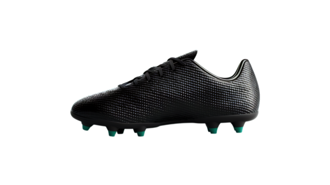 Explore the latest soccer cleats: performance footwear for agility and precision on the field today on transparent background