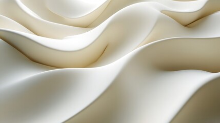 Obraz premium Abstract wavy, flowing forms