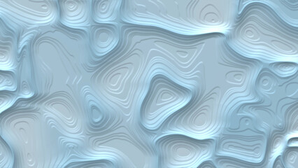 Light blue and white topographic contour pattern background