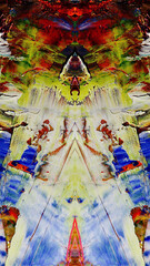 Abstract art background . Hand painting artwork on canvas .