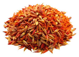 Naklejka premium Safflower seeds isolated on white background png