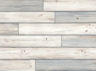 Obraz premium Light wood plank flooring, neutral tones