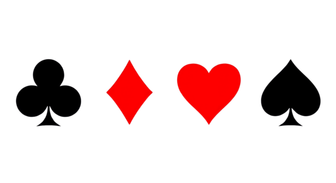 Playing Card Suit Symbols
