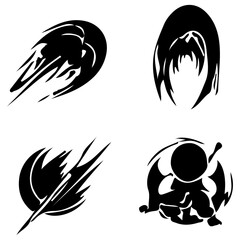 Final Fantasy XIV Black Mage Job & Spell Icon Set