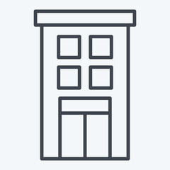 Icon Tax Collector. related to Taxes symbol. line style. design editable