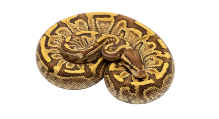 Isolated Royal Python