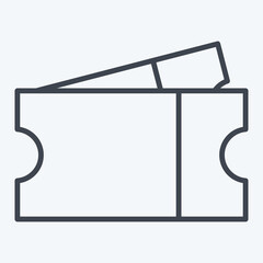 Icon Tag. related to Taxes symbol. line style. design editable