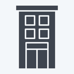 Icon Tax Collector. related to Taxes symbol. glyph style. design editable