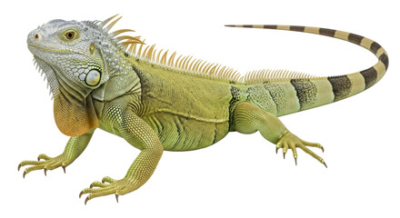 Isolated Iguana