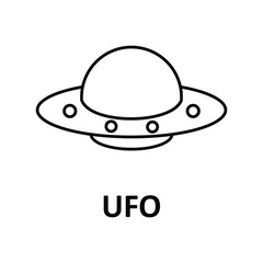 UFO Vector icon which can easily modify or edit