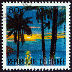 Seashore landscape, Ratoma (Guinea 1967)