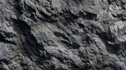 無機質でクールな印象を与える光の当たるグレーの岩のテクスチャ