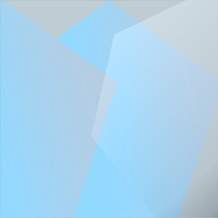 Abstract geometric pattern with soft blue and grey tones
