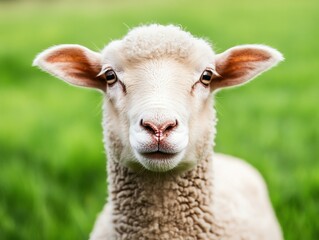 Fototapeta premium Ethical farming practices, humane and sustainable