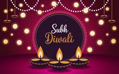 Diwali Background Design