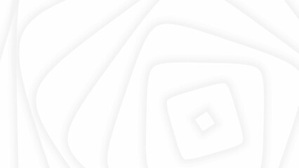 White Abstract Geometric Layers Background square