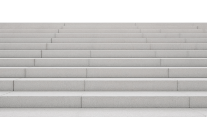 Modern architectural steps design perfect for symbolizing progress, advancement and ascendance in business or personal growth concepts