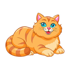 A vector illustration cat