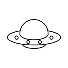 UFO Vector icon which can easily modify or edit