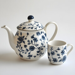teapot and cup