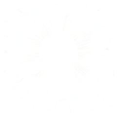 Fototapeta premium Cosmic explosion of light, bright, illustration, glowing, flash, shiny transparent background