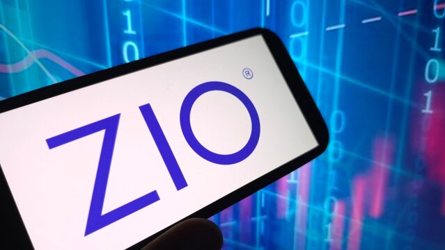Konskie, Poland - August 14, 2025: iRhythm (ZIO) company logo displayed on mobile phone