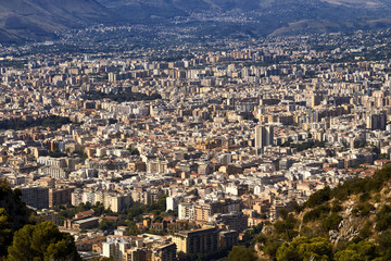 Obraz premium Panoramic view of Palermo, Sicily