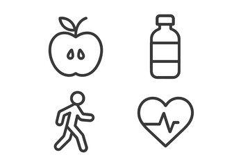 Explore healthy living with fruits, water, exercise, and heart wellness tips for a vibrant lifestyle