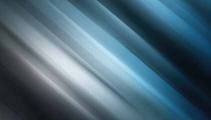 Diagonal, abstract lines of varying shades of blue and gray