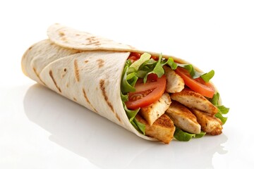 Delicious Chicken and Veggie Wrap A Healthy and Flavorful Meal