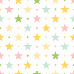 Colorful Minimal Star Background