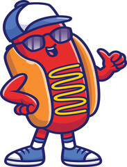 illustration of a cartoon character