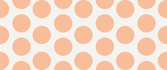 Flat background. Minimalist trendy abstract polka dot pattern on a light background. Perfect for screensaver, poster, card, invitation or home decor.