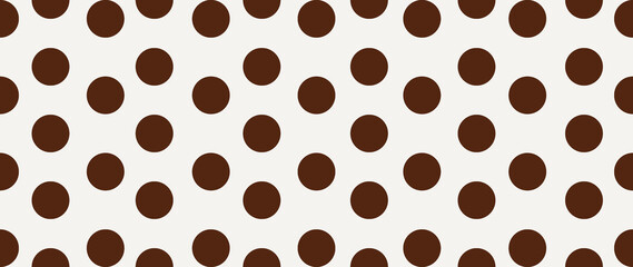 Flat background. Minimalist trendy abstract polka dot pattern on a light background. Perfect for screensaver, poster, card, invitation or home decor.