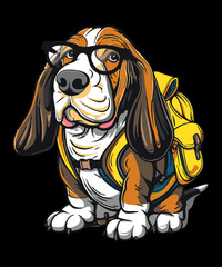 Dog back to school design for teacher and students who love dogs and surprise your classroom in your first day of school, Perfect Gift Idea for Boys Girls Teachers dog lovers, and owners to celebrate 