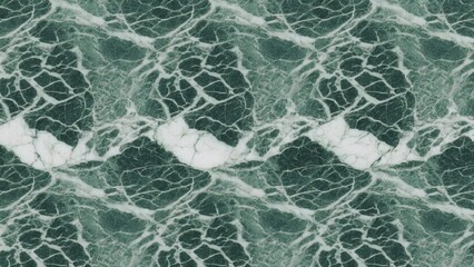 Obraz premium Aerial View of Turbulent Ocean Waves with Whitecaps