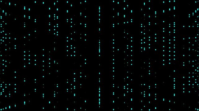 abstract background with binary code