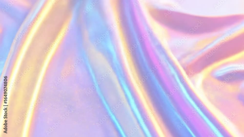Poster iridescent holographic texture background with abstract rainbow light color pattern surface design a