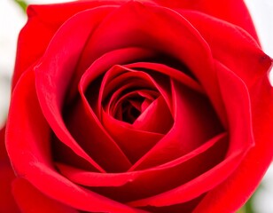 Close-up of a vibrant red rose (21)