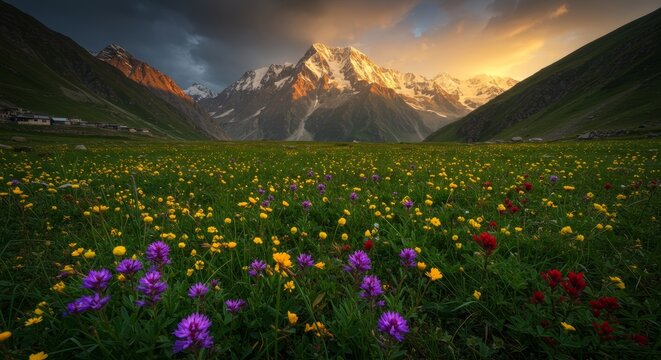Meadow in Chitral